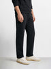 Men's Black Regular Fit Solid Casual Sweat Pant