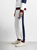Men's White Regular Fit Solid Casual Sweat Pant
