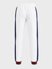 Men's White Regular Fit Solid Casual Sweat Pant