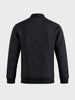 Men's Black Regular Fit Solid Casual Sweatshirt