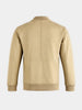 Men's Beige Regular Fit Solid Casual Sweatshirt
