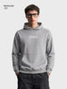Men's Grey Regular Fit Solid Casual Sweatshirt