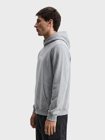 Men's Grey Regular Fit Solid Casual Sweatshirt