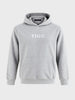 Men's Grey Regular Fit Solid Casual Sweatshirt