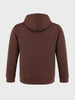 Men's Brown Regular Fit Embroidered Casual Sweatshirt