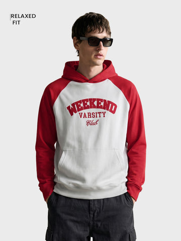 Men's Grey Regular Fit Embroidered Casual Sweatshirt