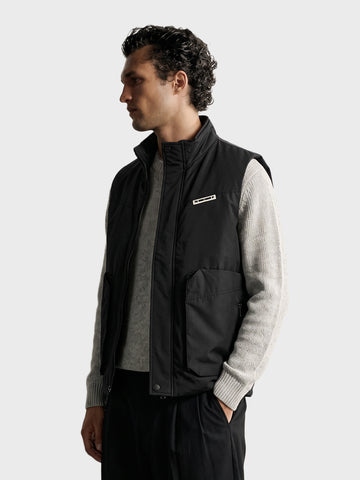 Men's Black Regular Fit Solid Casual Jacket