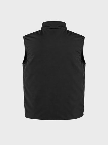Men's Black Regular Fit Solid Casual Jacket