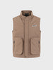 Men's Beige Regular Fit Solid Casual Jacket