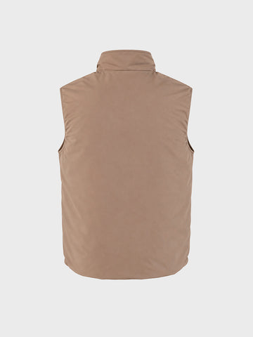 Men's Beige Regular Fit Solid Casual Jacket