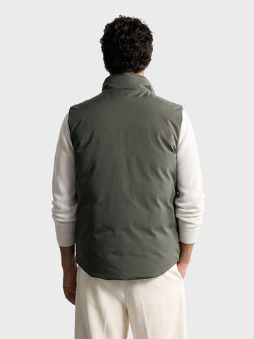 Men's Olive Regular Fit Solid Casual Jacket