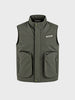 Men's Olive Regular Fit Solid Casual Jacket