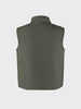 Men's Olive Regular Fit Solid Casual Jacket