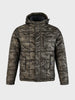 Men's Olive Regular Fit Camouflage Printed Casual Jacket