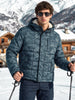 Men's Grey Regular Fit Solid Casual Jacket