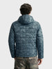 Men's Grey Regular Fit Solid Casual Jacket