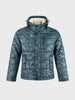 Men's Grey Regular Fit Solid Casual Jacket