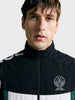 Men's Black Regular Fit Solid Casual Jacket
