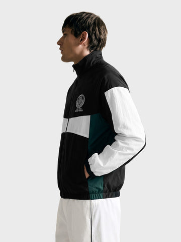 Men's Black Regular Fit Solid Casual Jacket