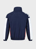 Men's Navy Blue Regular Fit Solid Casual Jacket