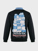 Men's Black Relaxed Fit Printed Casual Sweatshirt