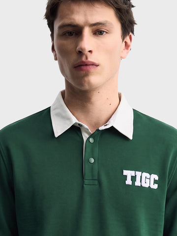 Men's Green Regular Fit Solid Casual Sweatshirt