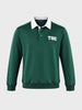 Men's Green Regular Fit Solid Casual Sweatshirt