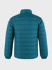 Men's Teal Regular Fit Solid Casual Jacket