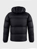 Men's Black Regular Fit Solid Casual Jacket