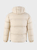 Men's Beige Regular Fit Solid Casual Jacket