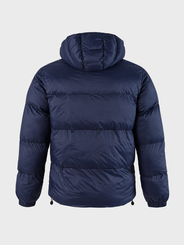 Men's Navy Blue Regular Fit Solid Casual Jacket