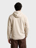 Men's Off White Regular Fit Solid Casual Sweatshirt