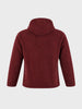 Men's Maroon Regular Fit Solid Casual Sweatshirt
