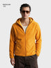Men's Yellow Regular Fit Solid Casual Sweatshirt