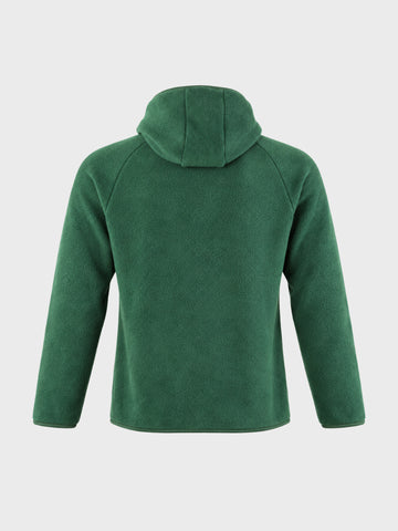 Men's Green Regular Fit Solid Casual Sweatshirt