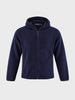 Men's Navy Blue Regular Fit Solid Casual Sweatshirt