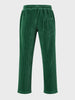 Men's Green Regular Fit Solid Casual Sweatpants