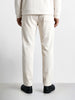 Men's White Regular Fit Solid Casual Sweatpants