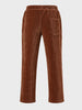 Men's Brown Regular Fit Solid Casual Sweatpants
