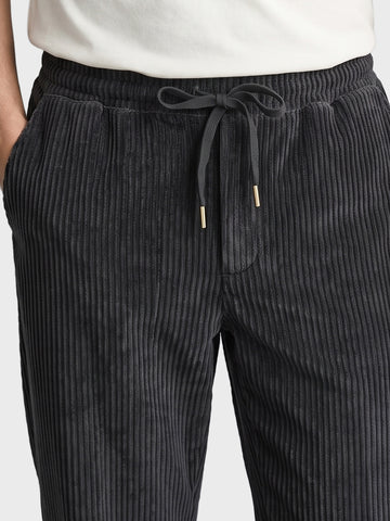 Men's Black Regular Fit Solid Casual Sweatpants