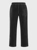 Men's Black Regular Fit Solid Casual Sweatpants