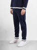Men's Navy Blue Regular Fit Solid Casual Sweat Pant