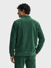 Men's Green Regular Fit Solid Casual Sweatshirt
