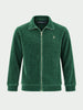Men's Green Regular Fit Solid Casual Sweatshirt