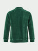Men's Green Regular Fit Solid Casual Sweatshirt