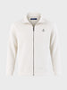 Men's Off White Regular Fit Solid Casual Sweatshirt