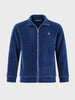 Men's Navy Blue Regular Fit Solid Casual Sweatshirt