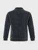 Men's Black Regular Fit Solid Casual Sweatshirt