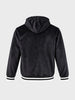 Men's Black Relaxed Fit Solid Casual Sweatshirt
