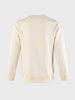 Men's Off White Regular Fit Graphic Printed Casual Sweatshirt